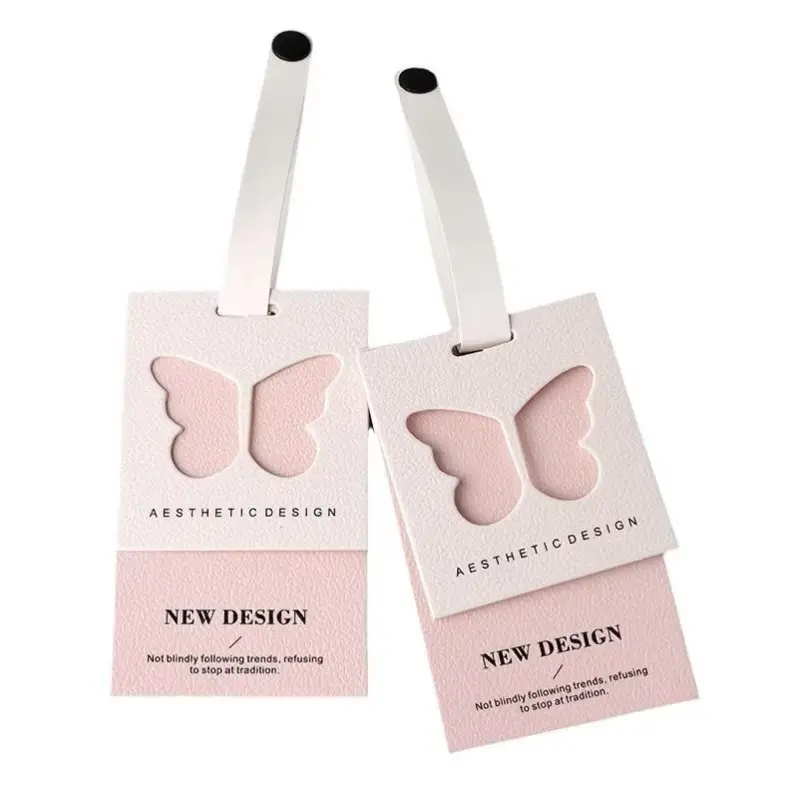 Custom Eco Hang Tags for Clothing, Garment Labels Bulk (4)