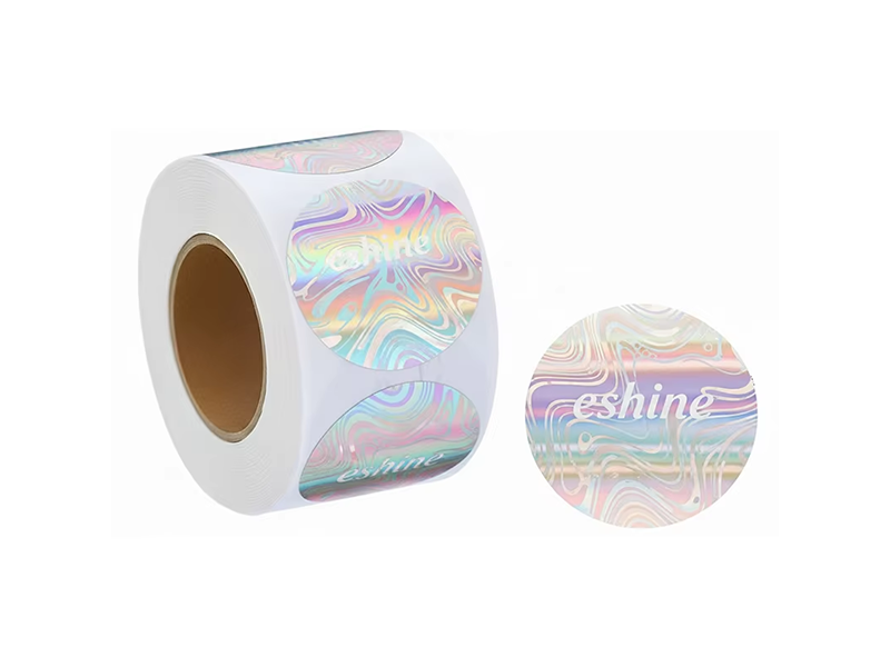 Custom Waterproof Hologram Thank You Stickers Roll - 100pcs