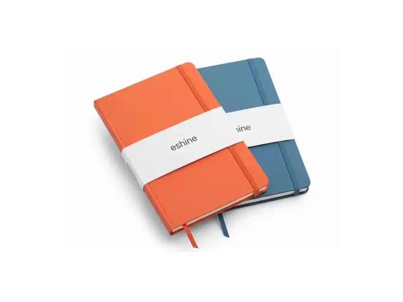 Premium A5 Leather Hardcover Notebook Journal - 100 Sheets