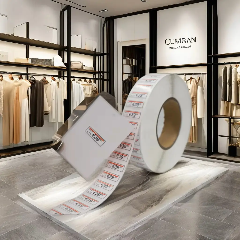 Custom 23 layer adhesive piggyback labels roll for han ( (3)