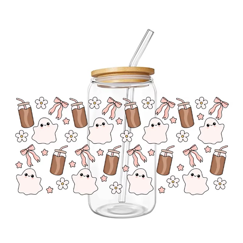 Wholesale custom 3D transfer UV DTF decorative stickers ( (4)